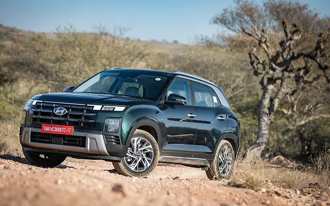 Hyundai Creta Front Left View
