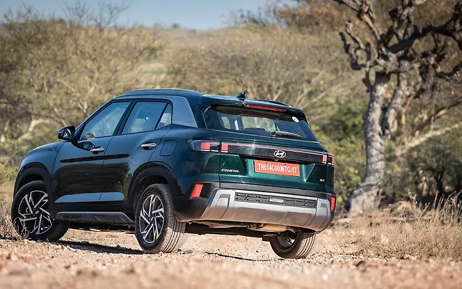 Hyundai Creta Rear Left View