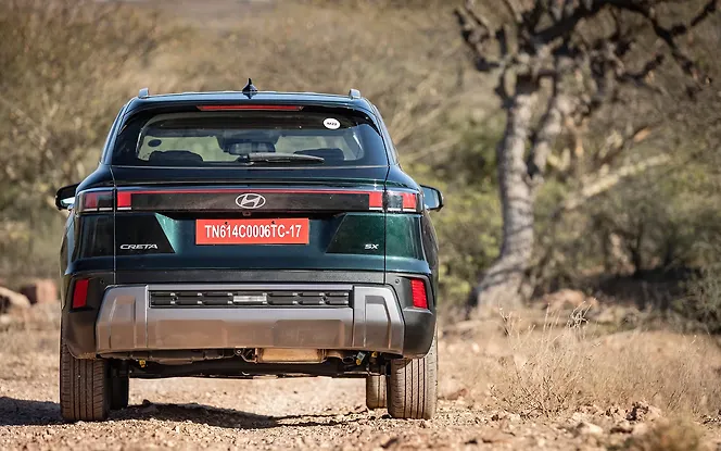 Hyundai Creta Rear View