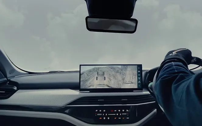 Tata Harrier EV DashBoard