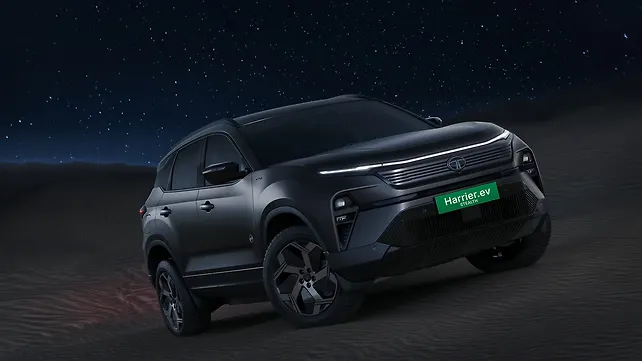 Tata Harrier EV breaks cover at Bharat Mobility Expo 2025 Tata Harrier EV breaks cover at Bharat Mobility Expo 2025
