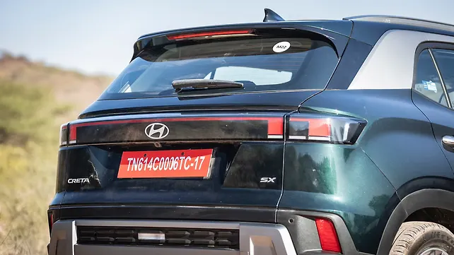 Hyundai Creta Rear View Hyundai Creta Rear View