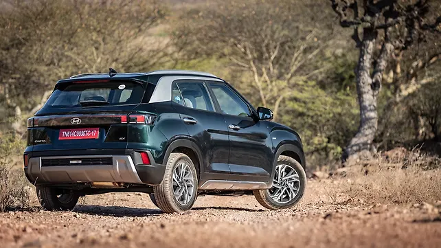 Hyundai Creta Right Rear Three Quarter Hyundai Creta Right Rear Three Quarter