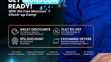 Tata Motors Organises Free Monsoon Check-up Camp