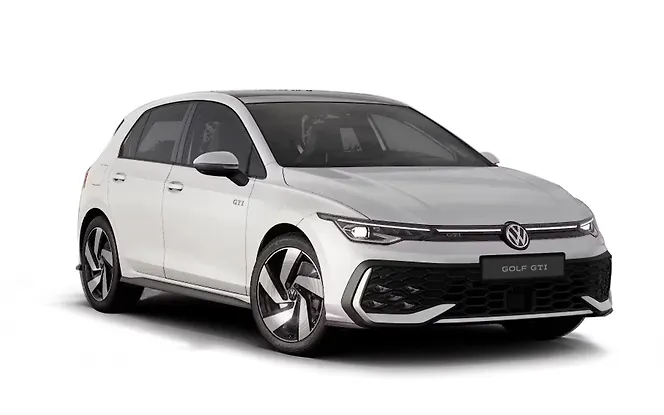 Volkswagen Golf GTI - Oryx White Premium Mother-of-Pearl Black