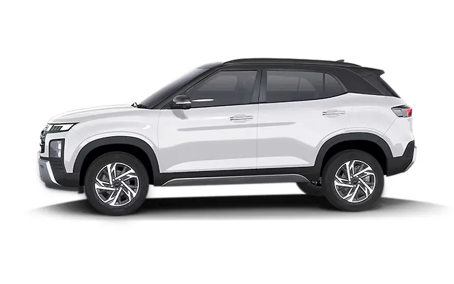 Hyundai Creta - Atlas White with abyss black roof