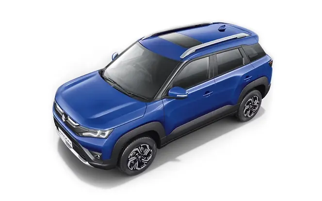 Maruti Suzuki Brezza - Exuberant blue